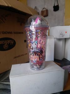 Donut Unicorn Shimmery Sipper