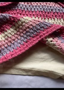 Candy Floss Knitted Crop Top🍬