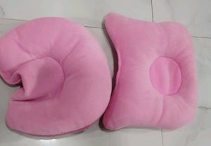 Pink Cat Pillow For New Born