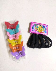 Set Of Clips+Rubberbands