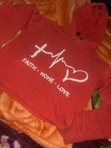 Red Graphic Hoodie