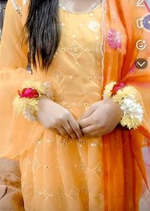 Sharara Frock With Duppata