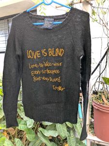 Love is Blind Knit Sweater