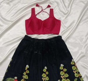 Floral Lehenga Choli Set