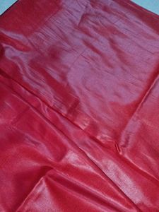 Red Shimmer Fabric