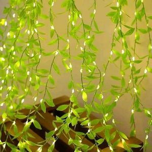 Leaf  LED Lighting For Diwali ( White)