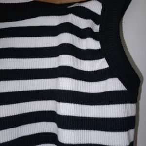 Striped Cropped Tank