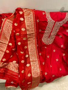 Beautiful Embroidered Unstitched Suit Set