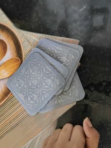 Placemats set of 6 with coasters (PVC)