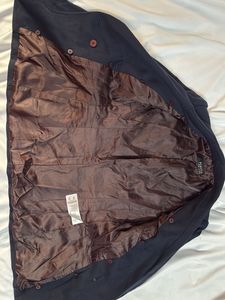 Korean Style Navy Blue Peacoat