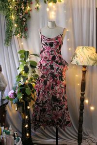Floral Ruffled Print Dress