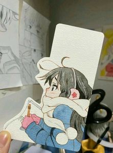 Hand-Painted Bookmark