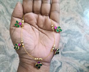 Floral Necklace &amp; Earring Set