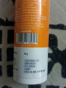 Derma Co Sunscreen