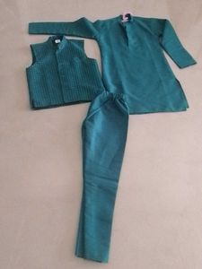 Lovely kurta Pyjama With nehru Jacket