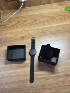 joker and witch all black formal watch