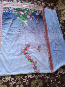 Unstitched Plazo And Kurta New With Tag