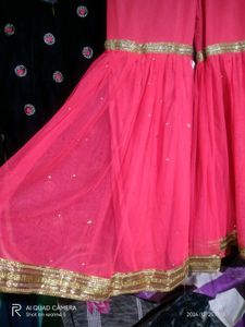 pure Velvet suit with Sharara💙💗