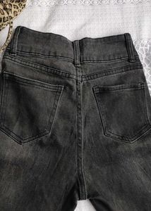High Waisted Denim Jeans
