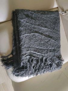 comfy grey throw