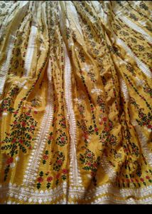 New Yellow Lahnga( Never Used)