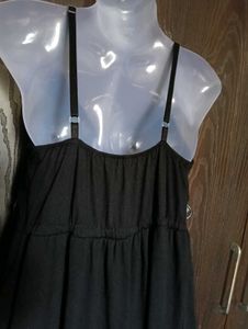 Black Belted Maxi Dress
