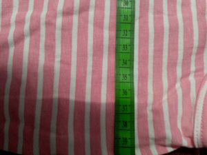 Pink Striped Tank Top