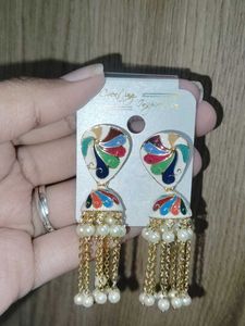 Colorful Jhumka Earrings