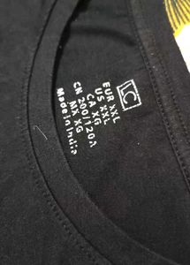 Black Oversized Tshirt For Women