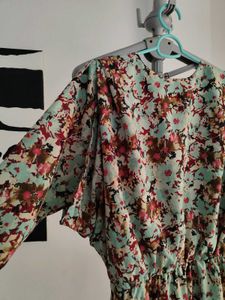 Zara Floral Retro Dress