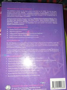 Class 11th Math Rd Sharma Part 1