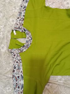Olive Colour Kurti