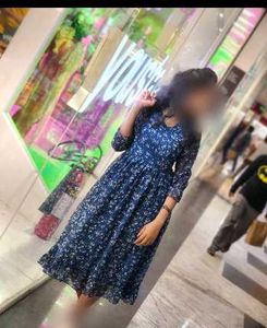 Floral Print Midi Dress