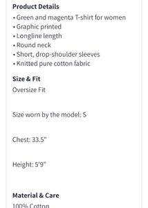 Oversized Fit Marval Drop Shoulder Graphic Tshirt