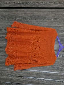 Rust Orange Colour 🍊 Top
