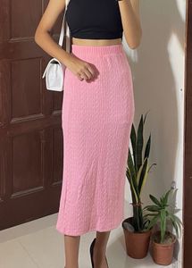 Zara Pinteresty Knit Skirt