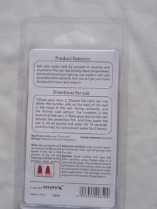 Delofil Fake Nails, press on nails..