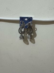 Peacock Jhumka Earrings