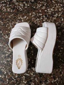 White Platform Sandals