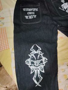 Dark Wash Wide Leg Jeans