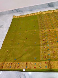 Pure Kanchi Pattu Saree 💚