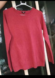 FIG Red Knit Sweater