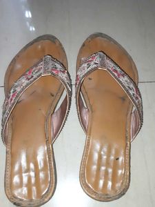 Embroidered Flats/Sandals