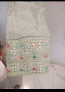 Embroidered Kurti With Pant