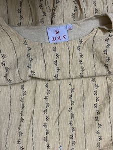 Yellow Striped Dress