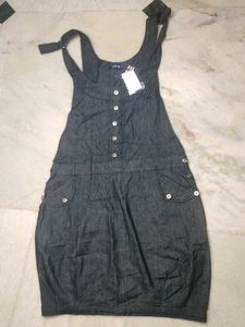 Denim Jumper Dress