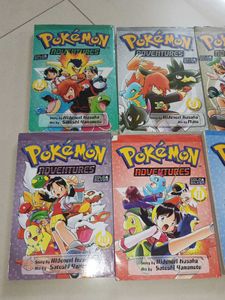 Pokemon Adventures Manga Set