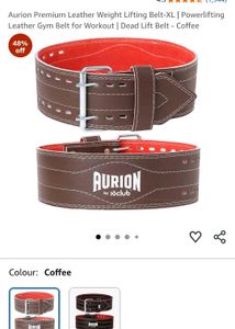 Aurion Weight Lifting Gym Belt