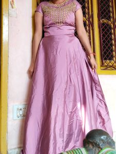 Preety Gown With Cancan