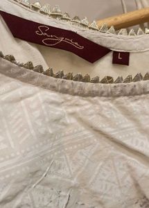 White Embroidered Maxi Dress